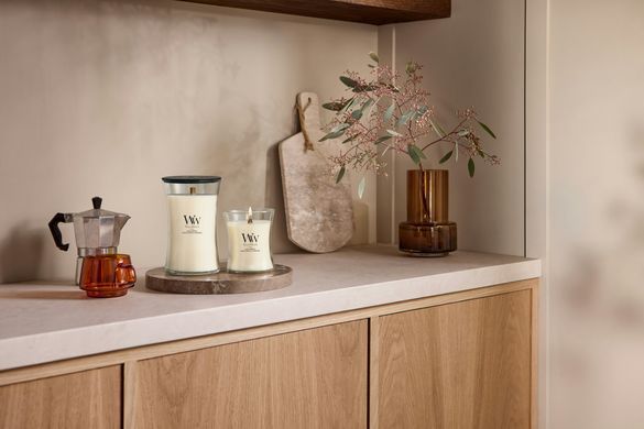 Ароматична свічка з ароматом грейпфруту Woodwick Medium Lush Pomelo 275 г