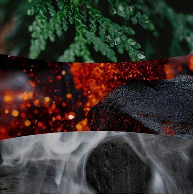 Ароматична свічка з ароматом кедра і тліючого вугілля Woodwick Medium Wood Smoke 275 г