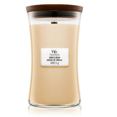 Ароматична свічка з ароматом чистої ванілі Woodwick Large Vanilla Bean 609 г