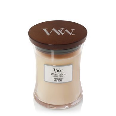 Ароматична свічка з ароматом апельсинового цуката Woodwick Medium White Honey 275 г