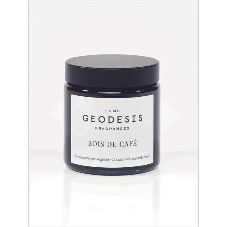 Ароматична свічка з димними нотами кавового дерева Geodesis Coffee wood 90 г