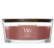 Ароматична свічка з ароматом ванілі та кориці Woodwick Ellipse Cinnamon Chai 453 г