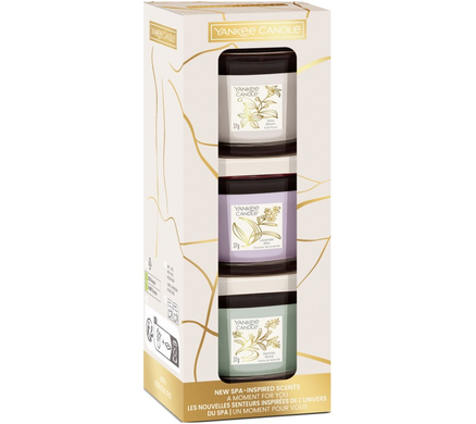 Подарунковий набір з 3 свічок Little Luxuries Yankee Candle