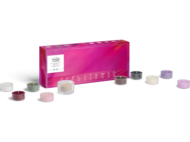 Подарунковий набір із 10 свічок Yankee Candle (Pink)