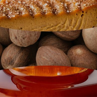 Ароматична свічка з нотами гарбуза та спецій Woodwick Ellipse Pumpkin Praline 453 г
