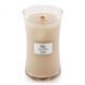 Ароматична свічка з ароматом апельсинового цуката Woodwick Large White Honey 609 г