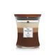 Ароматична свічка з тришаровим ароматом Woodwick Medium Trilogy Cafe Sweets 275 г