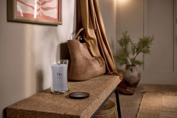 Ароматична свічка з ароматом лаванди та кедра Woodwick Large Lavender & Cedar 609 г