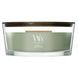 Ароматична свічка з ароматом інжиру та керду Woodwick Ellipse Verdant Fig 453 г