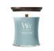 Ароматична свічка з нотами кедру та океанічним мохом Woodwick Medium Cedarwood & Ocean Moss 275 г