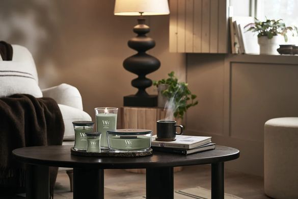 Ароматична свічка з ароматом інжиру та керду Woodwick Large Verdant Fig 609 г