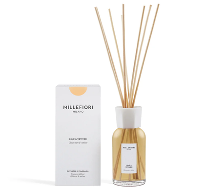 Дифузор ароматичний Lime & Vetiver Millefiori Milano 250 мл