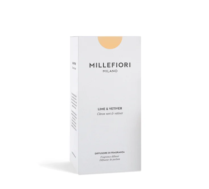 Дифузор ароматичний Lime & Vetiver Millefiori Milano 250 мл