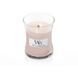 Ароматична свічка з ароматом ванілі та нотами морської солі Woodwick Mini Vanilla & Sea Salt 85 г